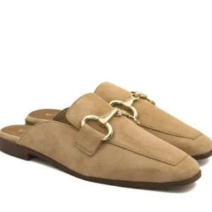 Alpe Casual Shoes | Loafers*2306 Roma Backless Loafer-CAMEL