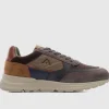 Ambitious Casual*Arrow 13571 Sporty Sneaker-BROWN