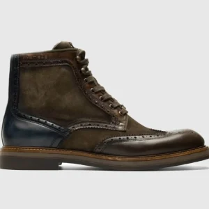 Ambitious Boots | Casual*BTR Brouge Boot 12432B -BROWN