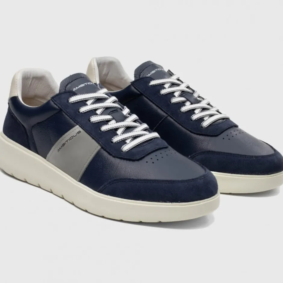 ambitious_hover__sneakern_1.webp Ambitious Casual*Hover 12863 Sneaker-NAVY
