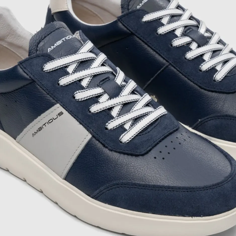 ambitious_hover__sneakern_3.webp Ambitious Casual*Hover 12863 Sneaker-NAVY