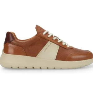 Ambitious Casual*Hover Leather Trainer 12863-COGNAC
