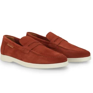 Ambitious Casual*Paros Loafer11532-BRICK