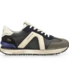 Ambitious Casual*Rhome Trainer 11538-TAUPE BLACK