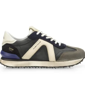Ambitious Casual*Rhome Trainer 11538-TAUPE BLACK