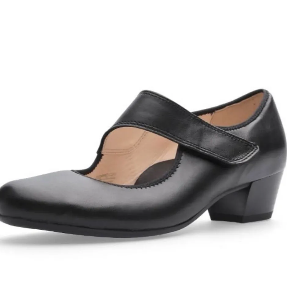 ara__catania_h_fitblack_l_0.webp ARA Wide Fit | Casual Shoes*12-63601 Catania H Fit-BLACK LEATHER