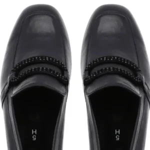 Ara Wide Fit | Casual Shoes*12-51206 Lyon H-Fit Loafer-BLACK