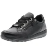 ARA Wide Fit | Casual Shoes*12-44587 Osaka H-Fit-Black-Anthracite