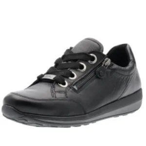 ARA Wide Fit | Casual Shoes*12-44587 Osaka H-Fit-Black-Anthracite