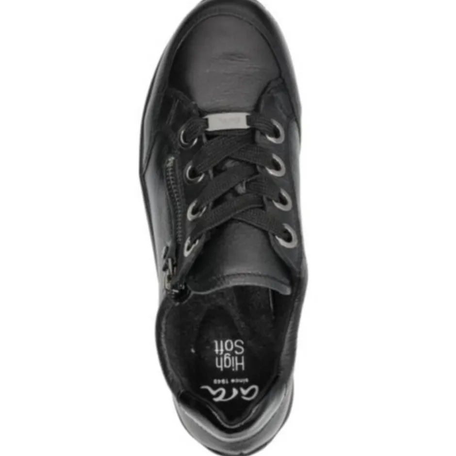 ara__osaka_hfitblackanthr_3.webp ARA Wide Fit | Casual Shoes*12-44587 Osaka H-Fit-Black-Anthracite
