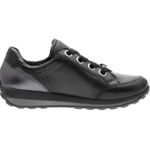 ARA Wide Fit | Casual Shoes*12-44587 Osaka H-Fit-Black-Anthracite