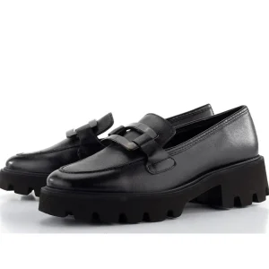 ARA Casual Shoes | Loafers*12-21703 Oxford Loafer-BLACK