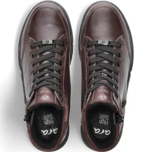 ARA Trainers | Ankle Boots*12-24451 Rom Hi-Top-WINE AMARONE