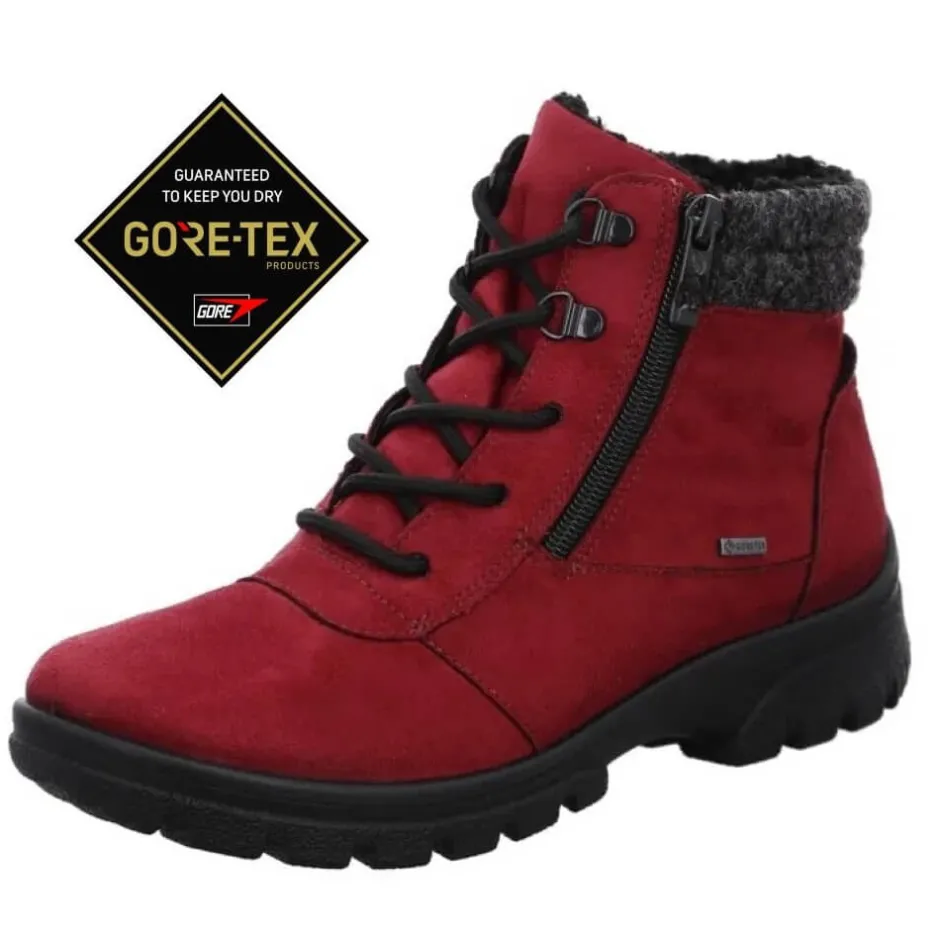ara__saas_goretexred_0.webp ARA Waterproof Shoes And Boots | Walking Shoes*12-49309 Saas Gore-Tex-RED