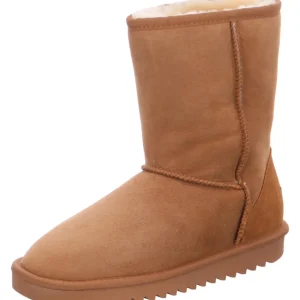 Ara Ankle Boots*Alaska 12-29919 Sheepskin-COGNAC