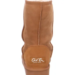 Ara Ankle Boots*Alaska 12-29919 Sheepskin-COGNAC