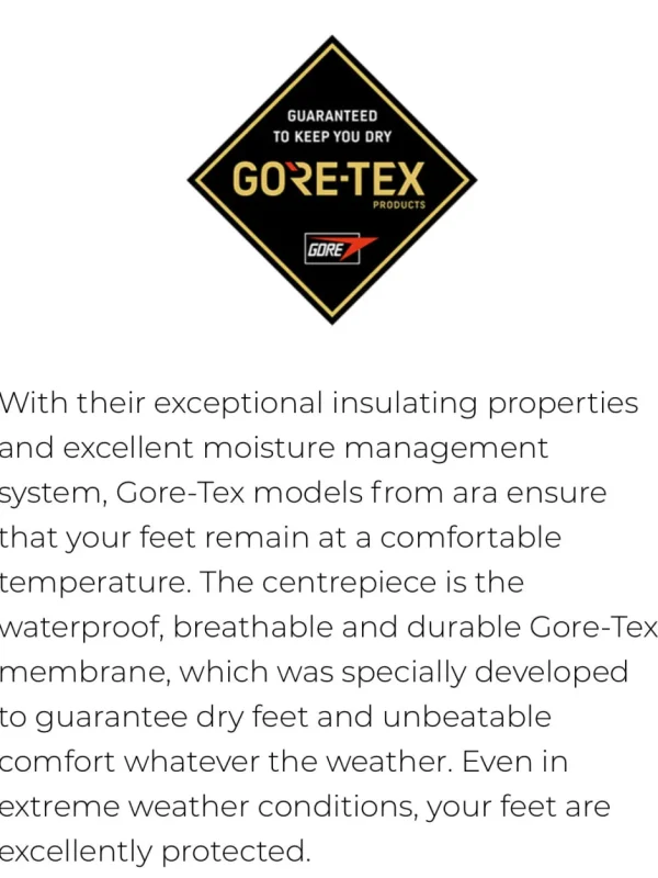 Ara Walking | Waterproof Shoes & Boots*Freno Gore-Tex 11-24901-BLACK