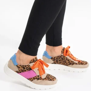 ARA Casual Shoes | Trainers*New York Sneakers 12-25116 H-Fit-Leopard Print