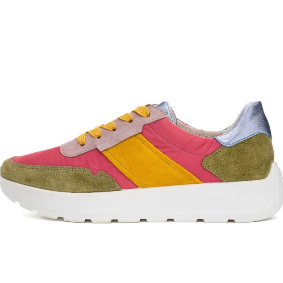 ara_new_york_sneakers__hf_2.webp ARA Casual Shoes | Trainers*New York Sneakers 12-25116 H-Fit-CANDY PINK