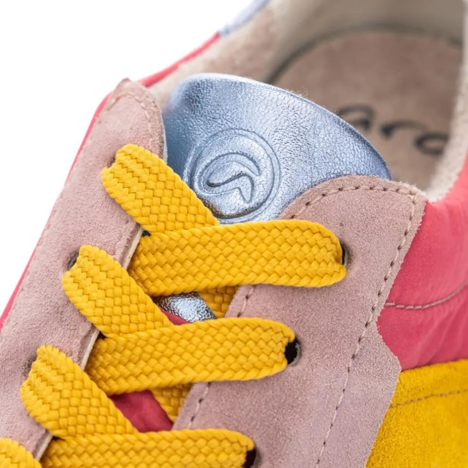 ara_new_york_sneakers__hf_5.webp ARA Casual Shoes | Trainers*New York Sneakers 12-25116 H-Fit-CANDY PINK