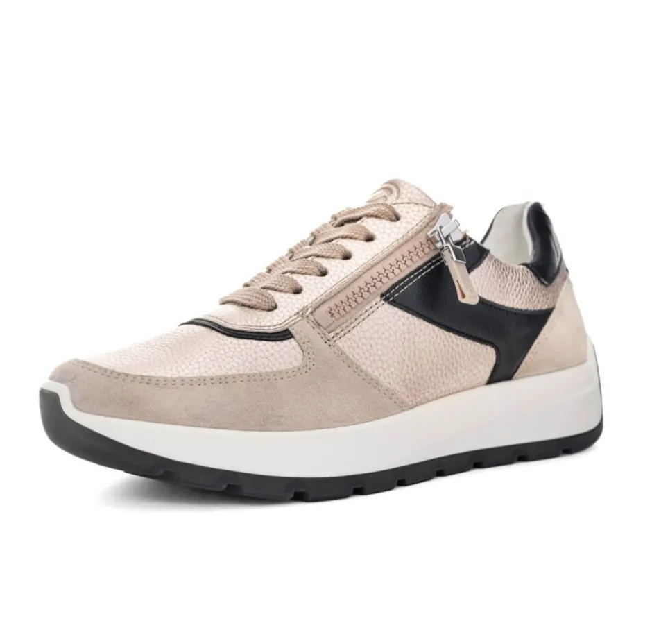 ara_new_york_trainers__hf_0.webp ARA Casual Shoes | Trainers*New York Trainers 12-25112 H-Fit Gold Black Shell