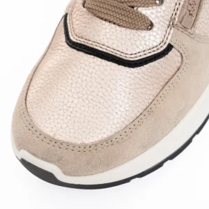 ARA Casual Shoes | Trainers*New York Trainers 12-25112 H-Fit Gold Black Shell