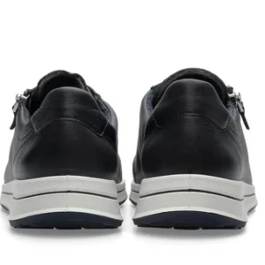ARA Wide Fit | Casual Shoes*Osaka 2.0 H Fit Leather Trainers 12-24801-NAVY