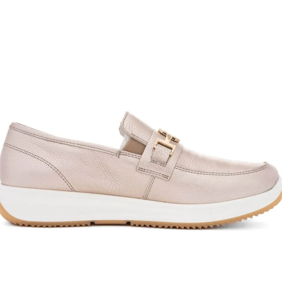 ara_osaka__leather_loafer_4.webp ARA Wide Fit | Casual Shoes*Osaka 3 Leather Loafers 12-25528 -GOLD