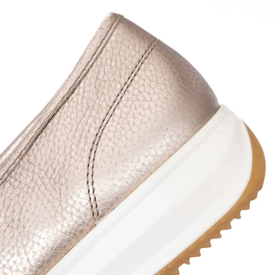 ara_osaka__leather_loafer_8.webp ARA Wide Fit | Casual Shoes*Osaka 3 Leather Loafers 12-25528 -GOLD