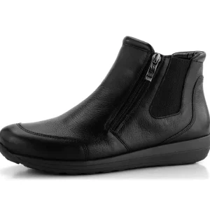 Ara Wide Fit | Ankle Boots*Osaka Double Zip 12-34581-BLACK