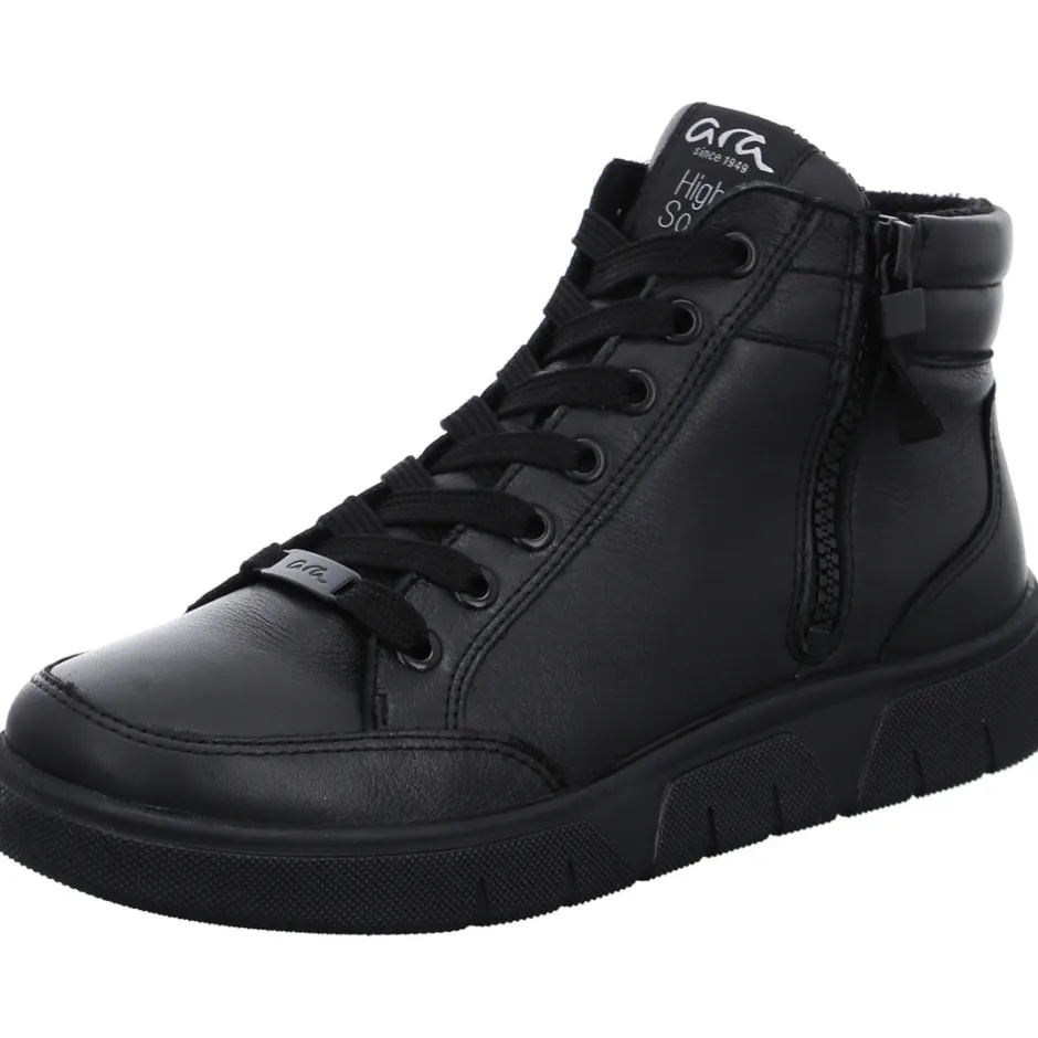 ara_rom_sport_hitop_black_0.webp Ara Trainers | Ankle Boots*Rom Sport Hi-Top 12-24451-BLACK