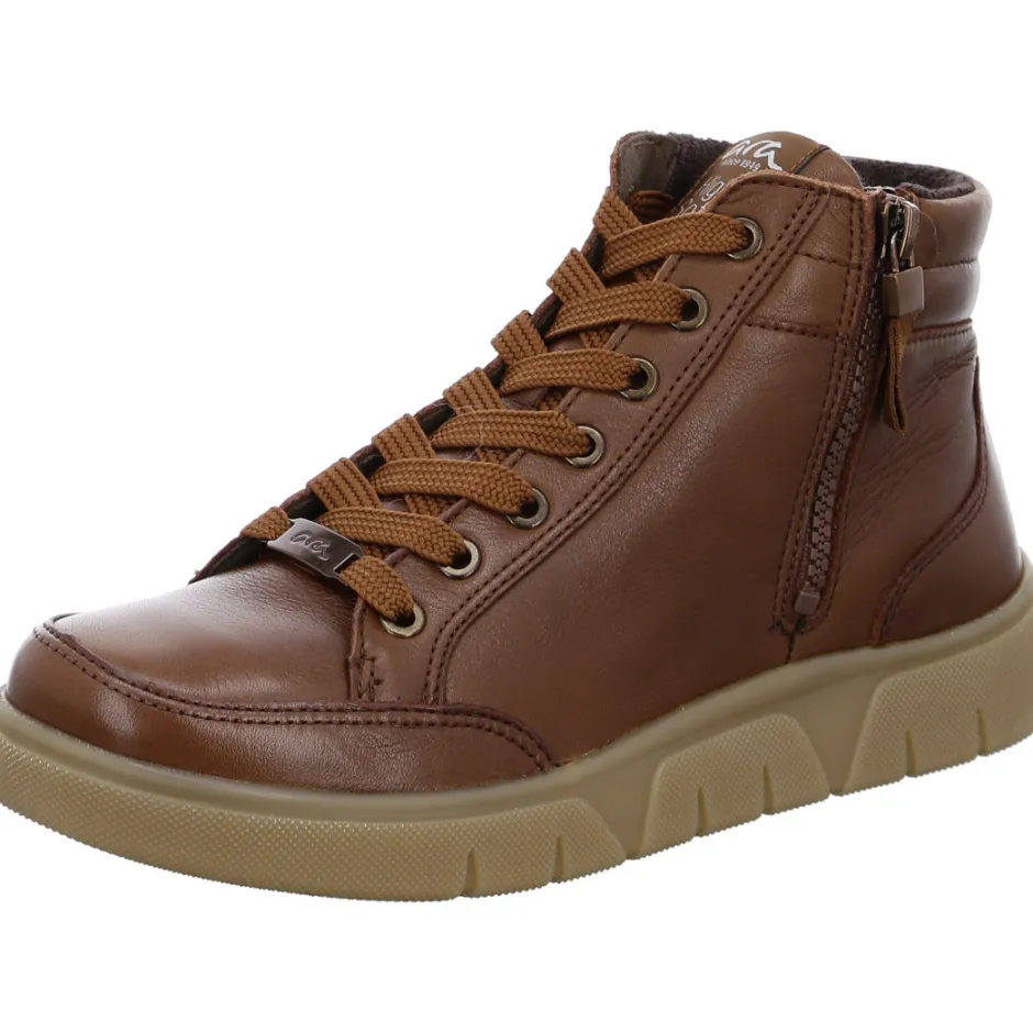 ara_rom_sport_hitop_nut_0.webp Ara Trainers | Ankle Boots*Rom Sport Hi-Top 12-24451-NUT