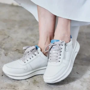 Ara Wide Fit | Casual Shoes*Sapporo 12-27540-19 H-Fit-NEBBIA,COOL BLUE, PEBBLE