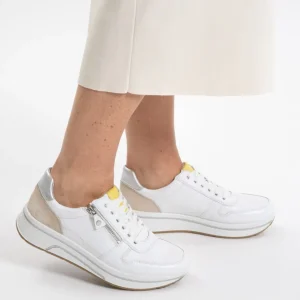 ARA Wide Fit | Casual Shoes*Sapporo 3 Trainer 12-27540 H-Fit-WHITE