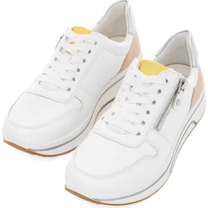 ARA Wide Fit | Casual Shoes*Sapporo 3 Trainer 12-27540 H-Fit-WHITE
