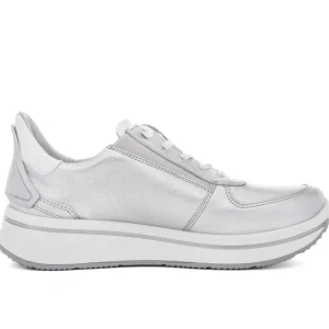 ARA Wide Fit | Casual Shoes*Sapporo Easy on Trainers 12-27554-SILVER