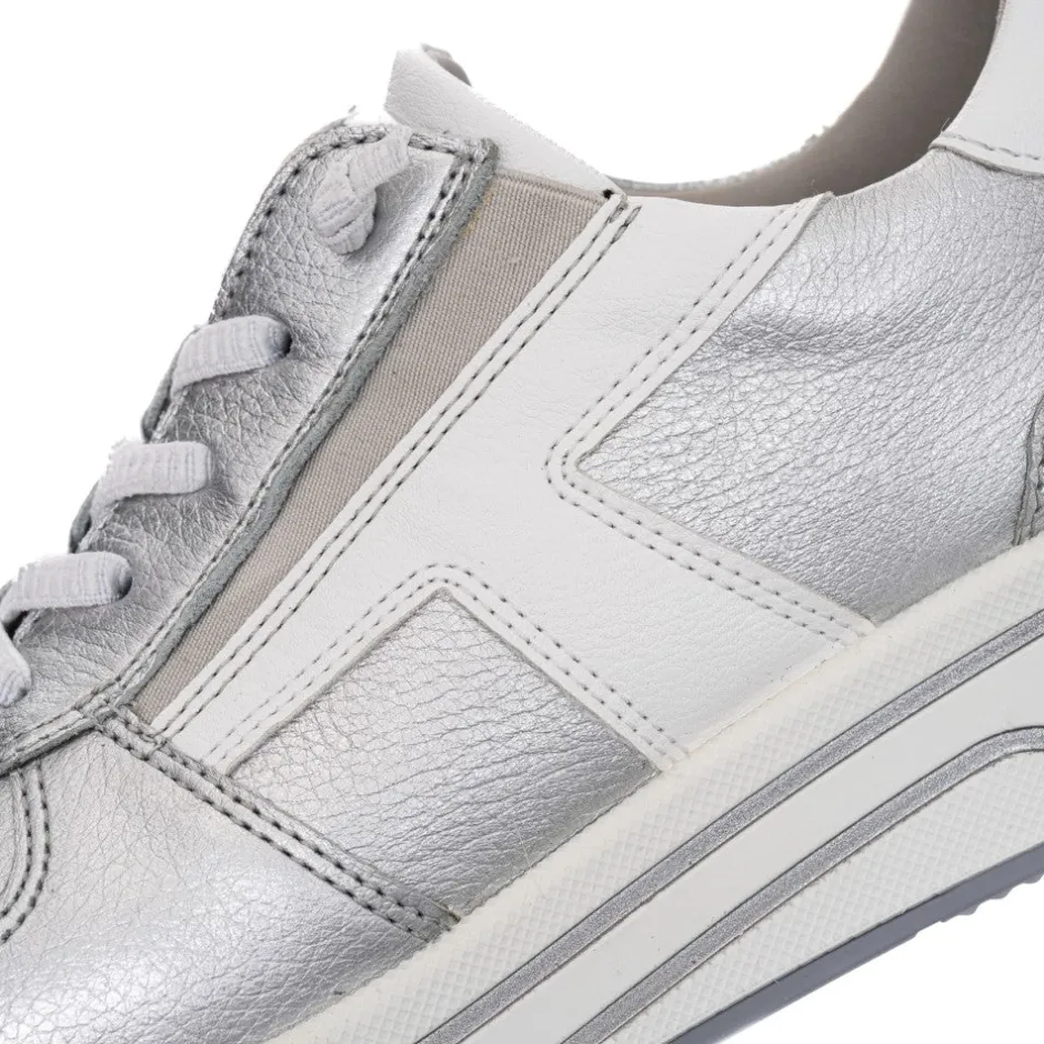 ara_sapporo_easy_on_train_8.webp ARA Wide Fit | Casual Shoes*Sapporo Easy on Trainers 12-27554-SILVER