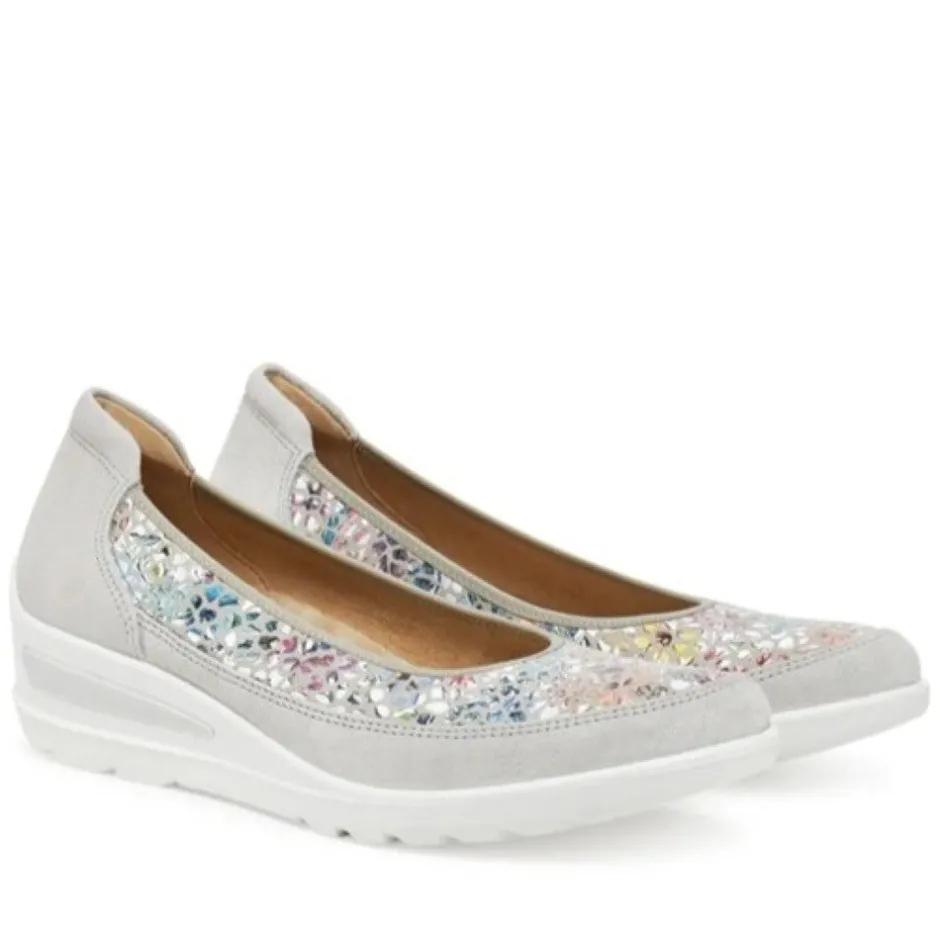 ara_zurich__wedge_pebble_1.webp ARA Casual Shoes | Wide Fit*Zurich 2 Wedge 12-50664-PEBBLE