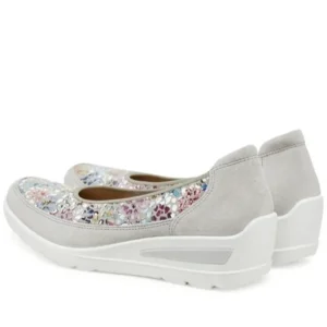 ARA Casual Shoes | Wide Fit*Zurich 2 Wedge 12-50664-PEBBLE