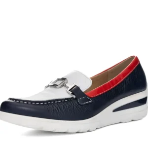 ARA Wide Fit | Casual Shoes*Zurich Wedge Slipon 12-50638 H Fit Navy Red White