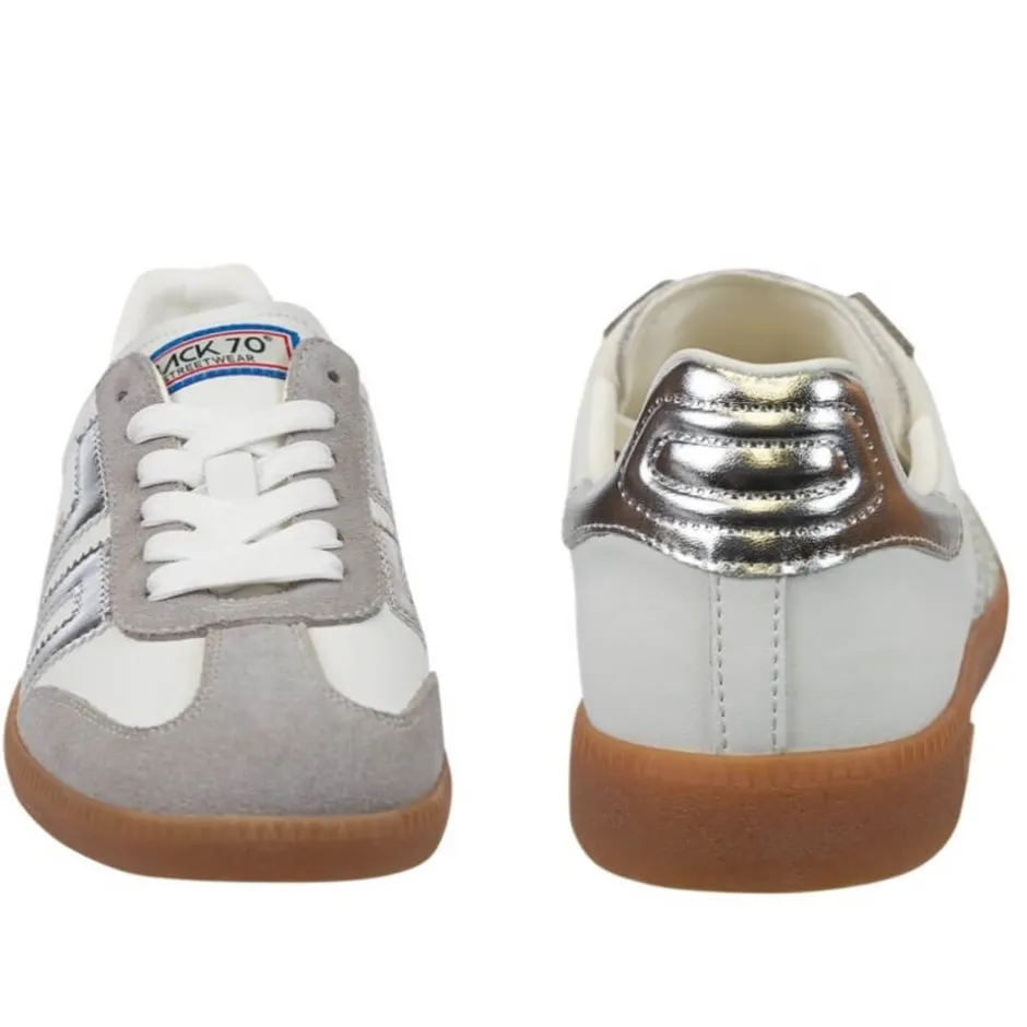 back__cloud_retro_sneaker_3-1.webp Back 70 Casual Shoes | Trainers*Cloud Retro Sneakers-SILVER