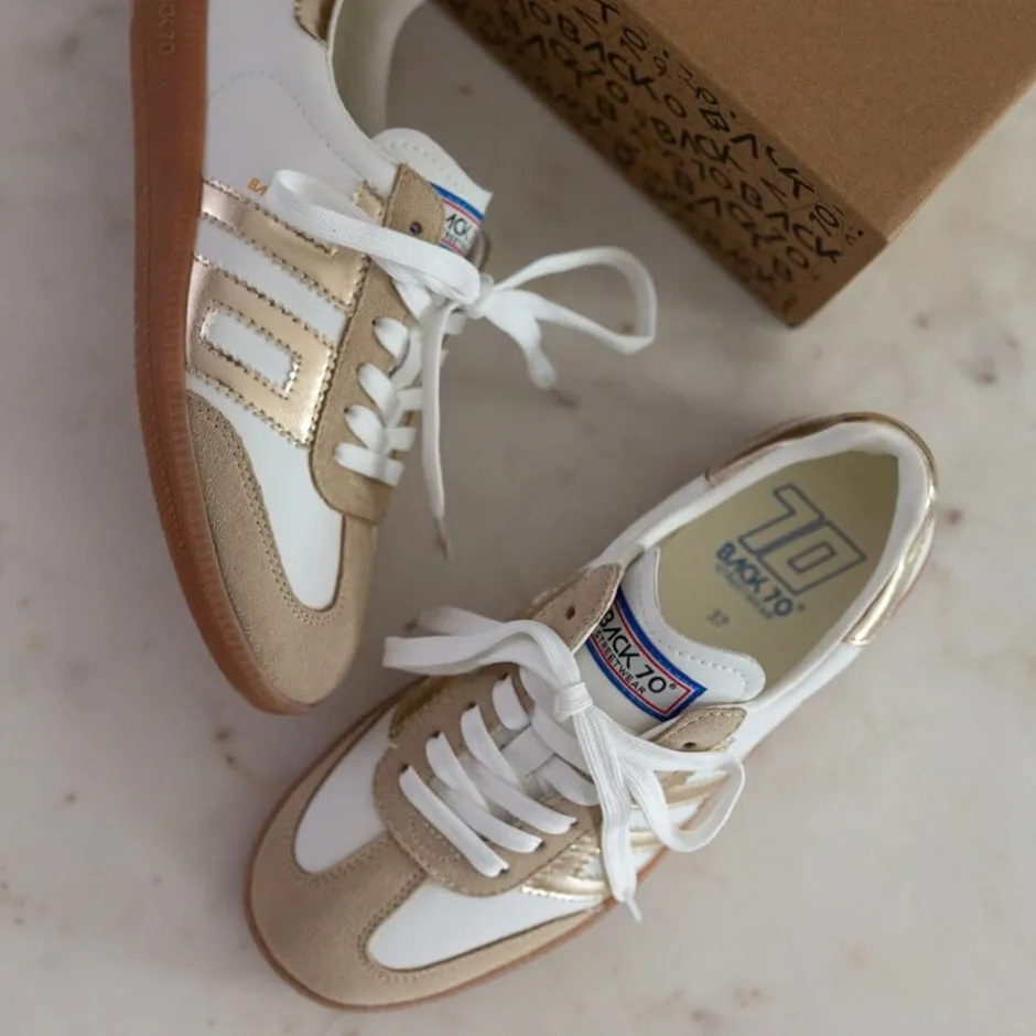 back__cloud_retro_sneaker_3.webp Back 70 Casual Shoes | Trainers*Cloud Retro Sneakers-GOLD