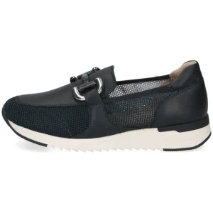 CAPRICE Casual Shoes | Loafers*9-24536 Leather Mix Slip-on -NAVY