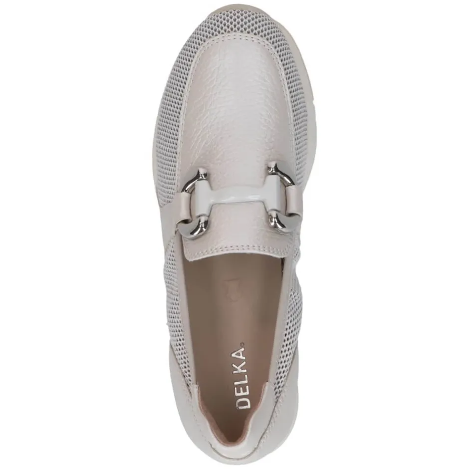 caprice__leather_mix_slip_2.webp CAPRICE Casual Shoes | Loafers*9-24536 Leather Mix Slip-on -PEARL