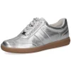 CAPRICE Casual Shoes | Trainers*9-23705 Leather Sneaker-SILVER