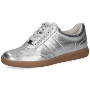CAPRICE Casual Shoes | Trainers*9-23705 Leather Sneaker-SILVER