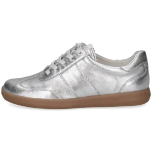CAPRICE Casual Shoes | Trainers*9-23705 Leather Sneaker-SILVER