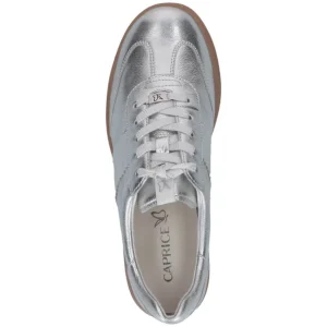 CAPRICE Casual Shoes | Trainers*9-23705 Leather Sneaker-SILVER