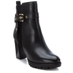 Carmela Ankle Boots*16104501 Block Heel Ankle Boot-BLACK