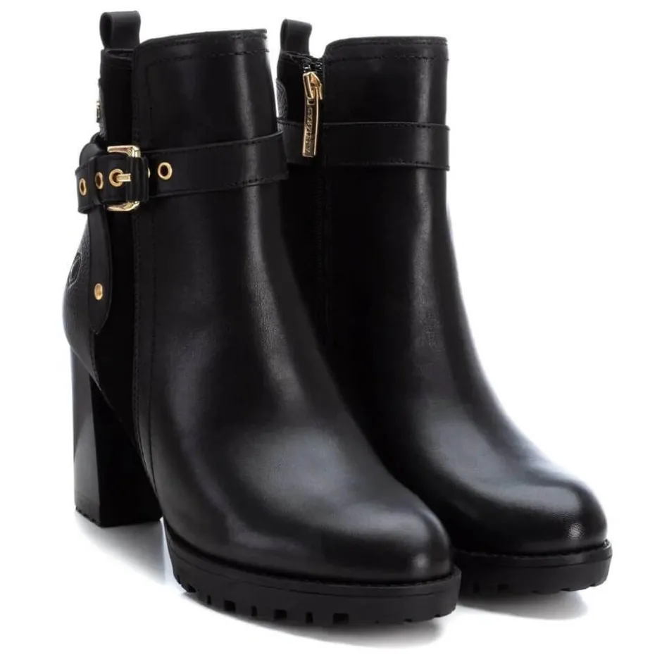 carmela__block_heel_ankle_4.webp Carmela Ankle Boots*16104501 Block Heel Ankle Boot-BLACK
